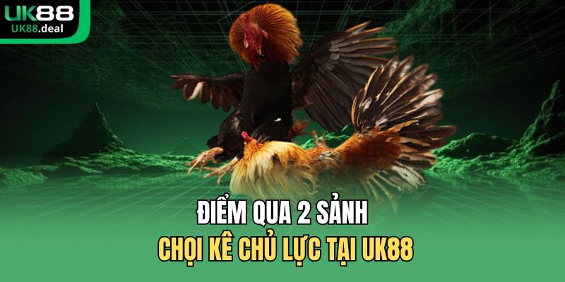 Điểm qua 2 sảnh chọi kê chủ lực tại UK88